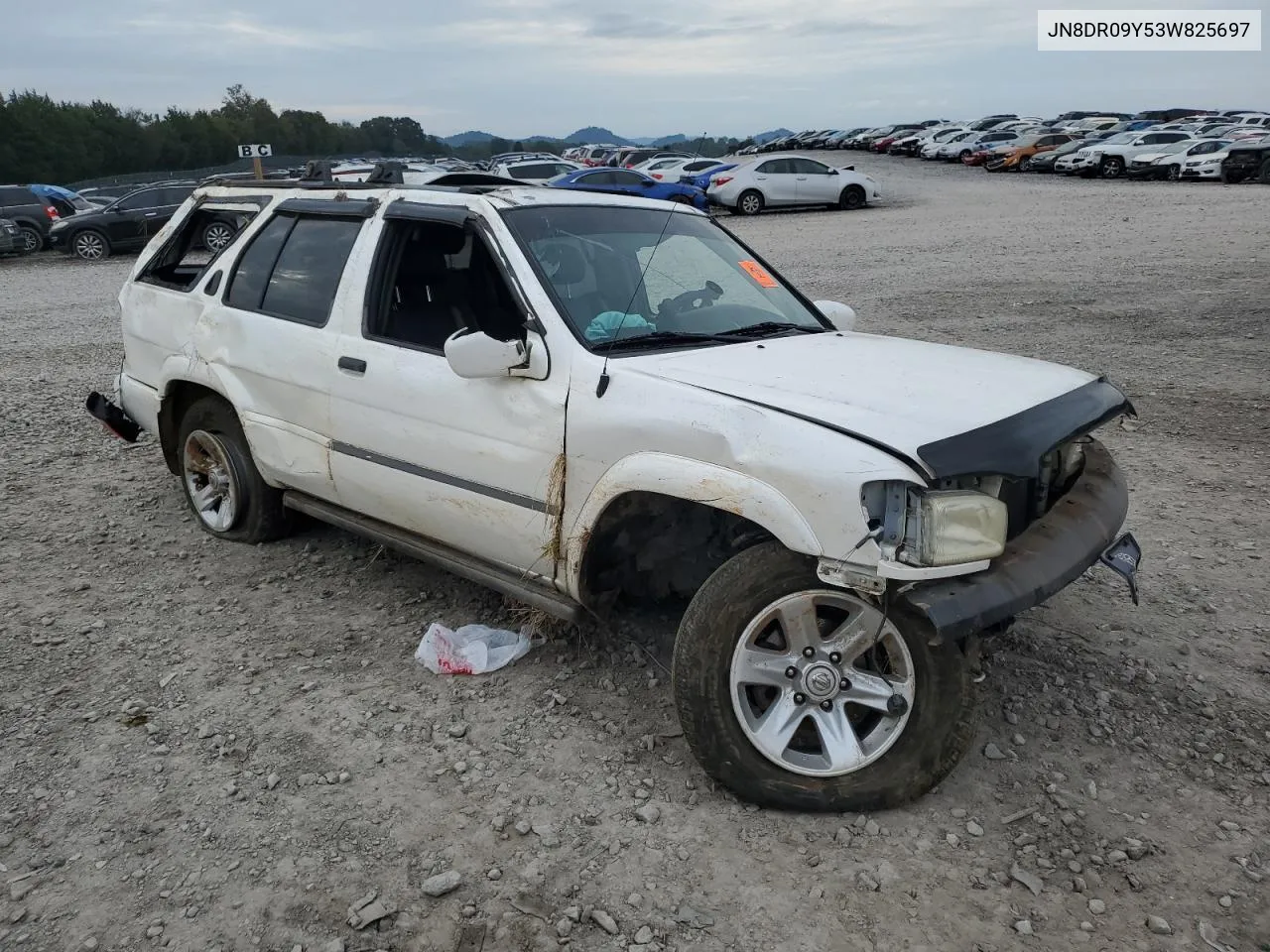 2003 Nissan Pathfinder Le VIN: JN8DR09Y53W825697 Lot: 73520514