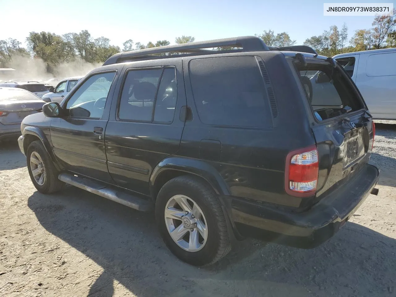 2003 Nissan Pathfinder Le VIN: JN8DR09Y73W838371 Lot: 75554524