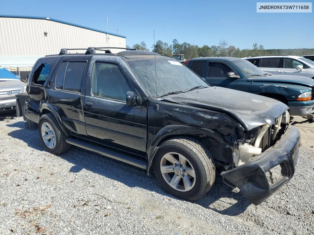 2003 Nissan Pathfinder Le VIN: JN8DR09X73W711658 Lot: 75887254