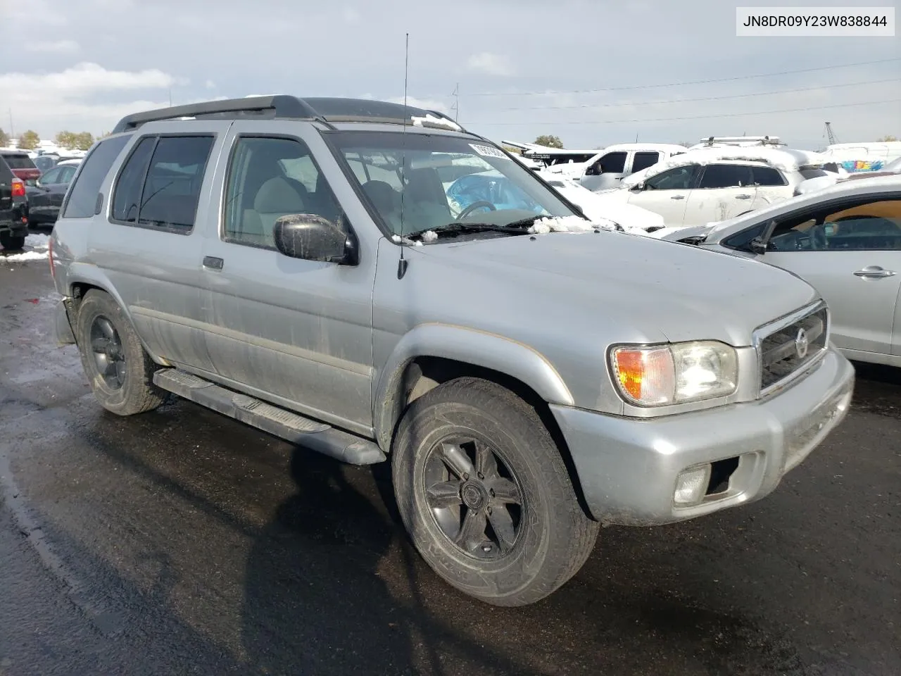 2003 Nissan Pathfinder Le VIN: JN8DR09Y23W838844 Lot: 79879824