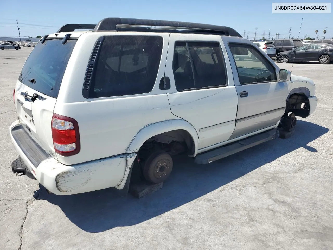 2004 Nissan Pathfinder Le VIN: JN8DR09X64W804821 Lot: 67175314