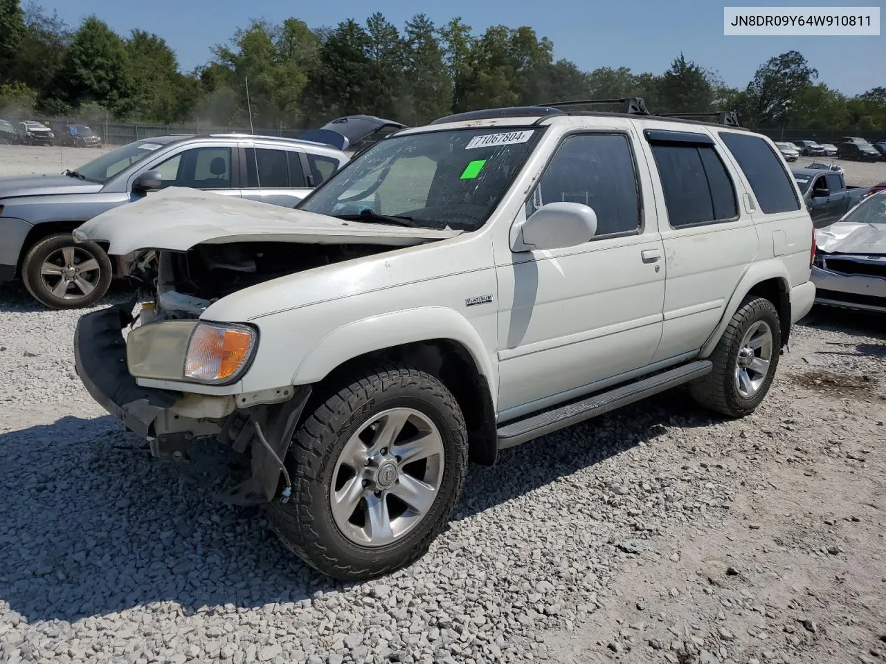 2004 Nissan Pathfinder Le VIN: JN8DR09Y64W910811 Lot: 71067804