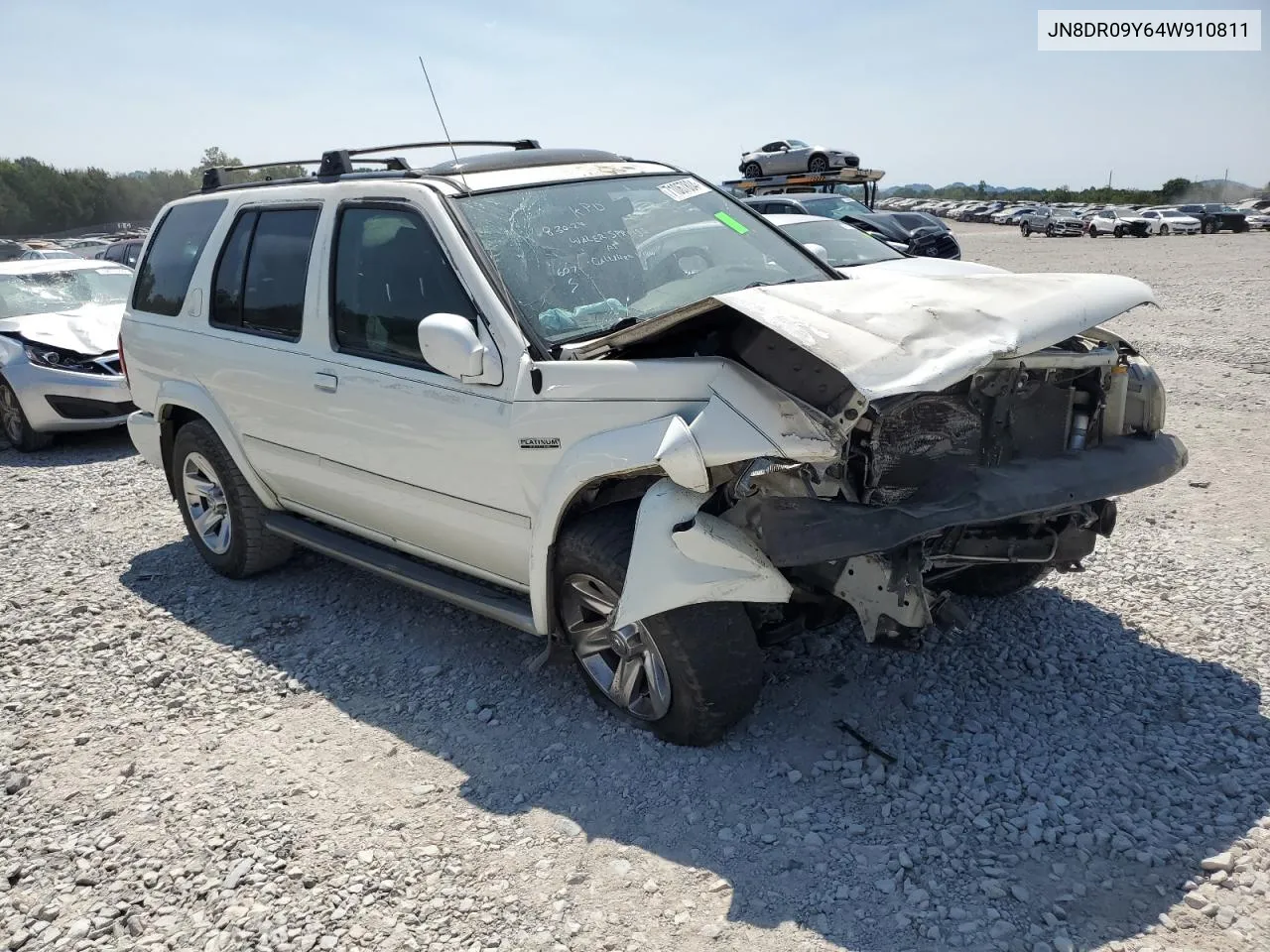 2004 Nissan Pathfinder Le VIN: JN8DR09Y64W910811 Lot: 71067804