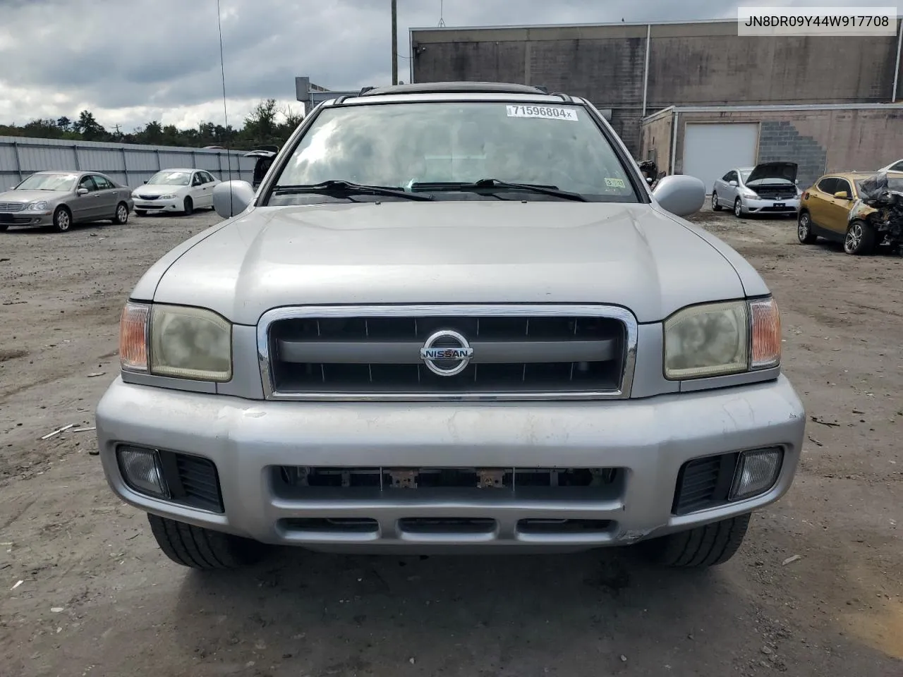 2004 Nissan Pathfinder Le VIN: JN8DR09Y44W917708 Lot: 71596804