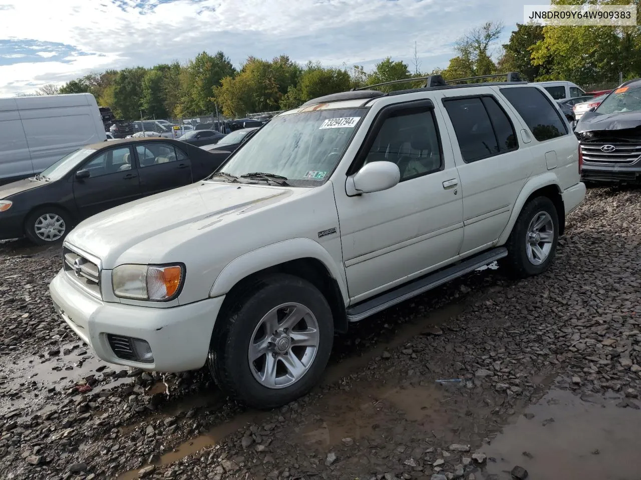 2004 Nissan Pathfinder Le VIN: JN8DR09Y64W909383 Lot: 73294794