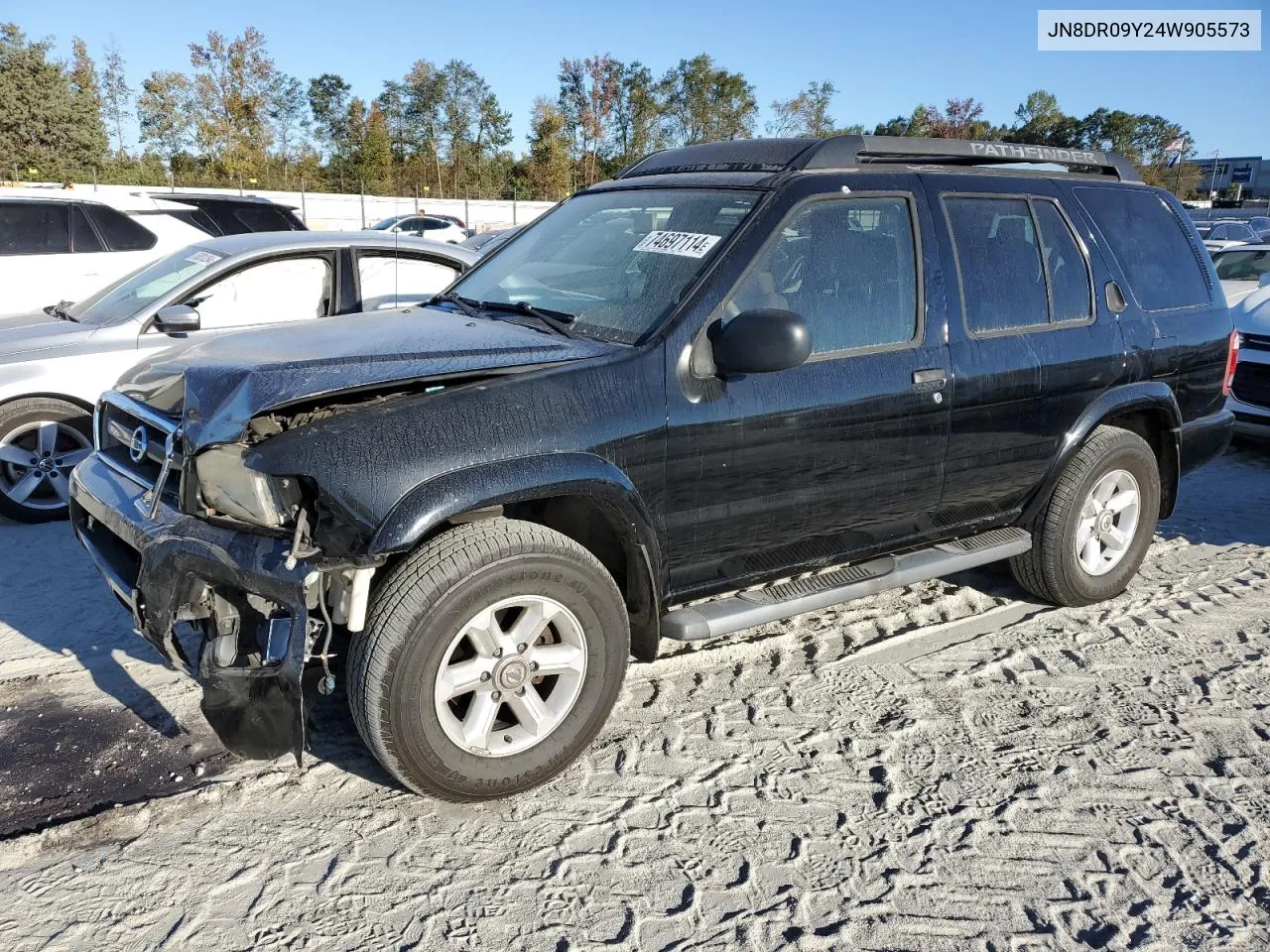 2004 Nissan Pathfinder Le VIN: JN8DR09Y24W905573 Lot: 74697114