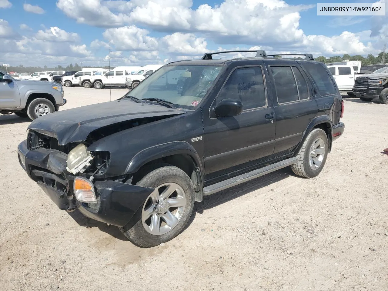 2004 Nissan Pathfinder Le VIN: JN8DR09Y14W921604 Lot: 74800594