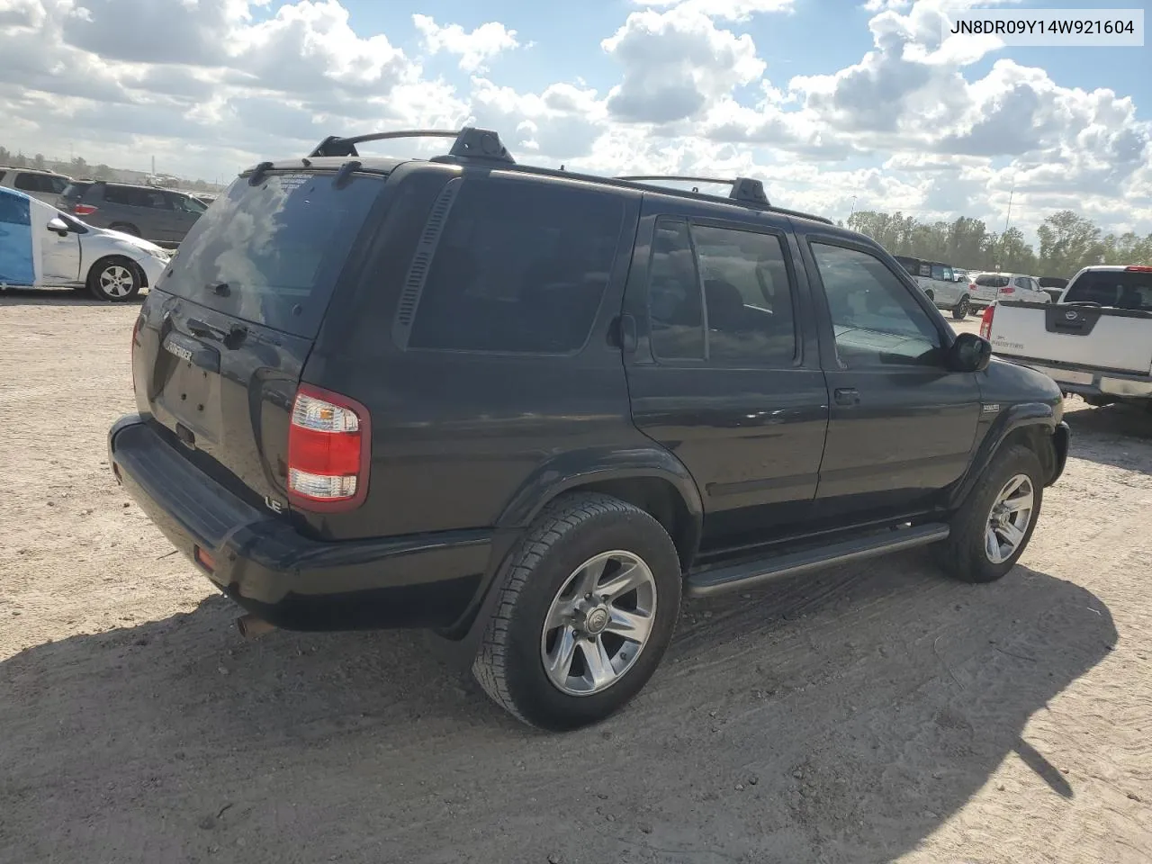 2004 Nissan Pathfinder Le VIN: JN8DR09Y14W921604 Lot: 74800594