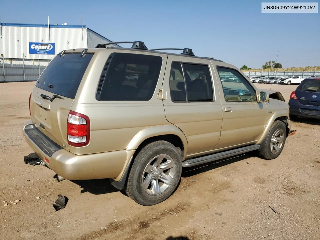 2004 Nissan Pathfinder Le VIN: JN8DR09Y24W921062 Lot: 75488394