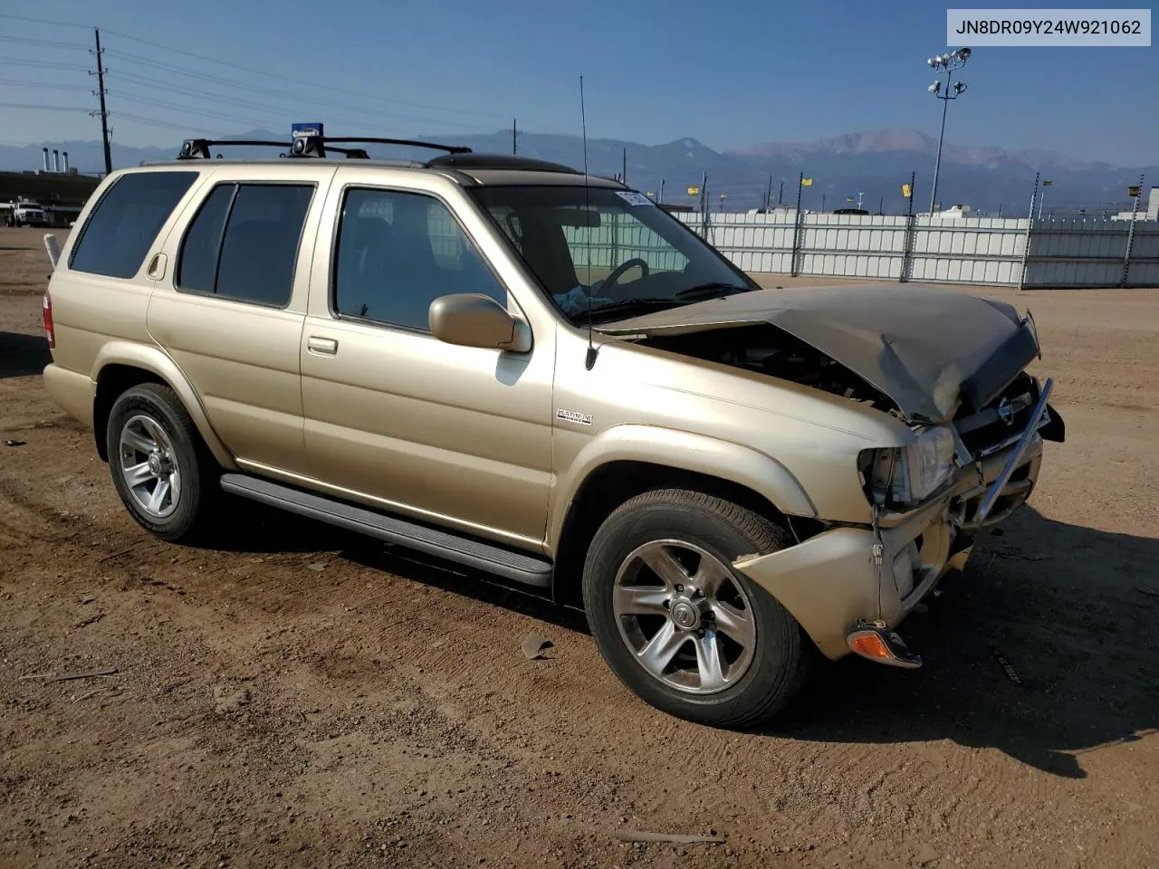 2004 Nissan Pathfinder Le VIN: JN8DR09Y24W921062 Lot: 75488394