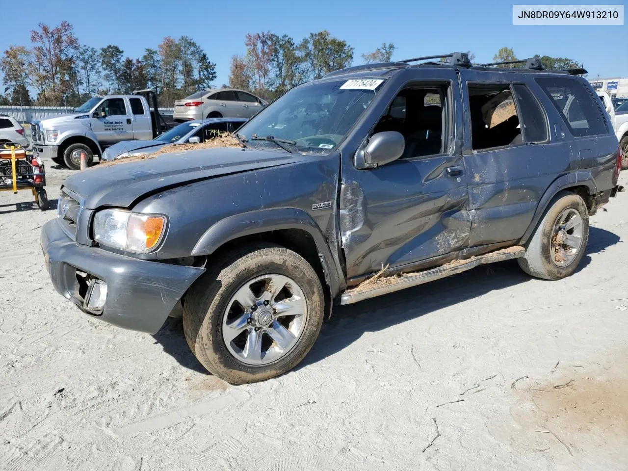 2004 Nissan Pathfinder Le VIN: JN8DR09Y64W913210 Lot: 77175424