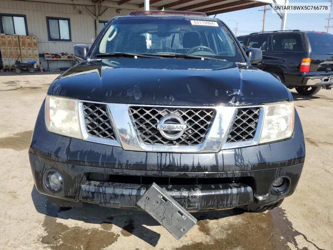 2005 Nissan Pathfinder Le VIN: 5N1AR18WX5C766778 Lot: 63113904