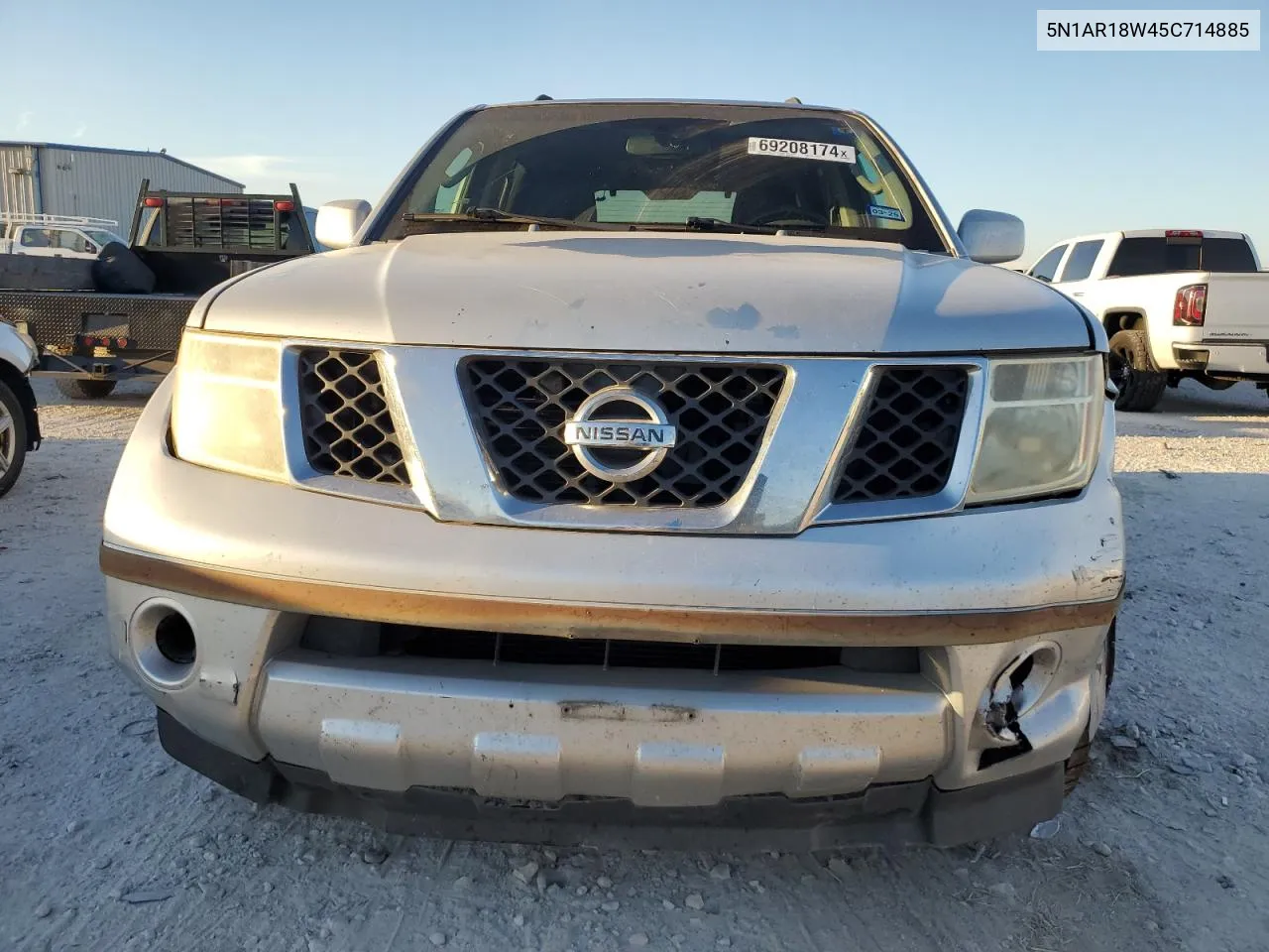 2005 Nissan Pathfinder Le VIN: 5N1AR18W45C714885 Lot: 69208174