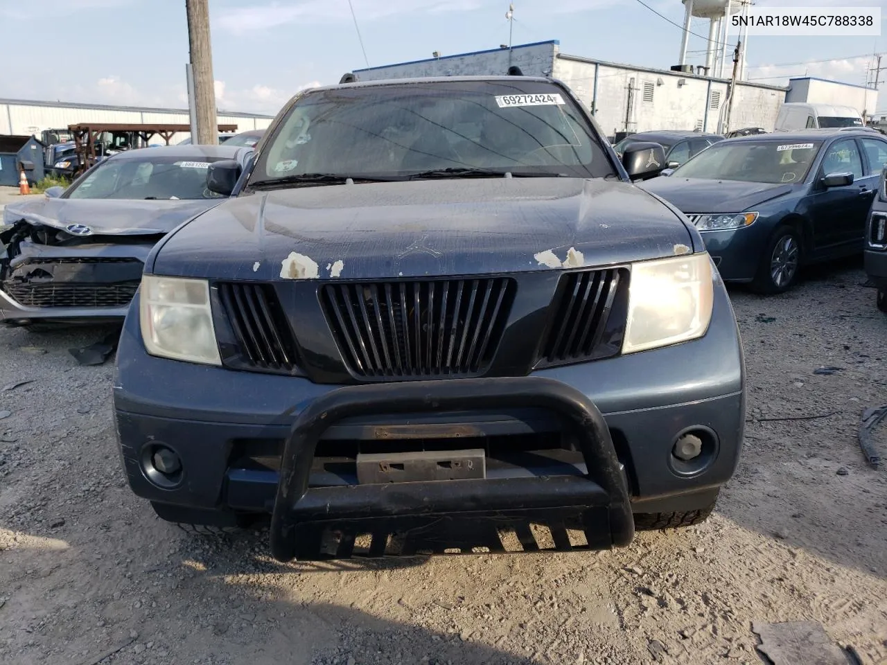 2005 Nissan Pathfinder Le VIN: 5N1AR18W45C788338 Lot: 69272424