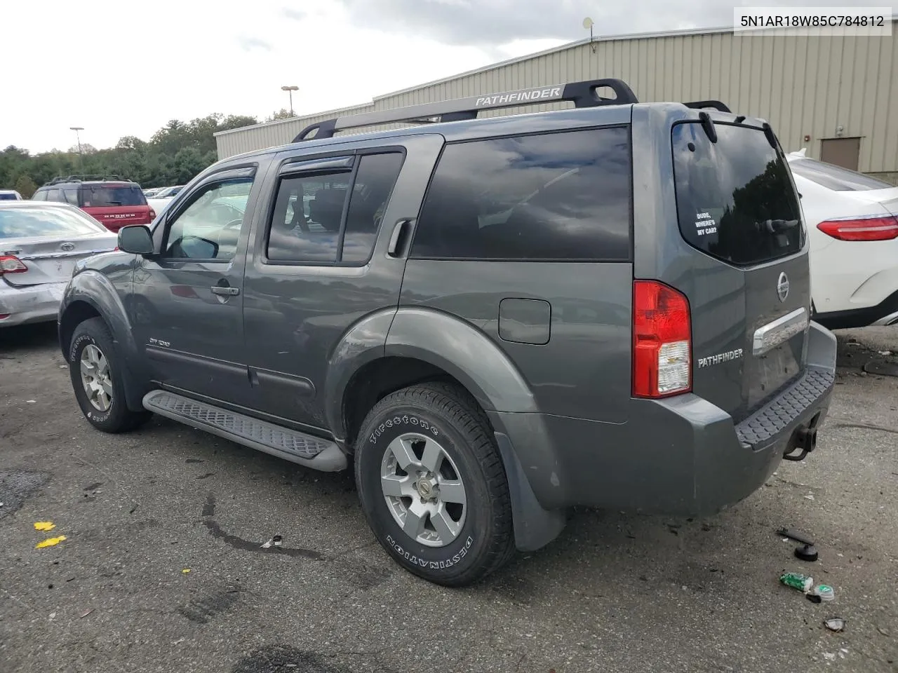 2005 Nissan Pathfinder Le VIN: 5N1AR18W85C784812 Lot: 73725924