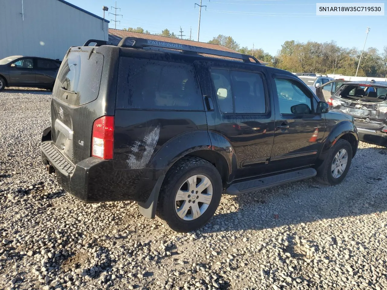 2005 Nissan Pathfinder Le VIN: 5N1AR18W35C719530 Lot: 74310774