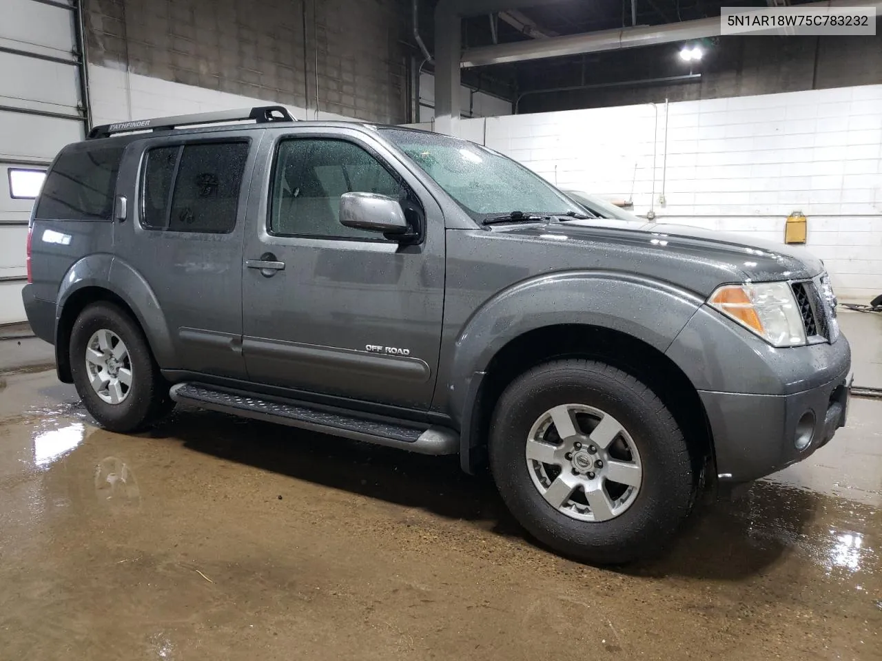 2005 Nissan Pathfinder Le VIN: 5N1AR18W75C783232 Lot: 77247904