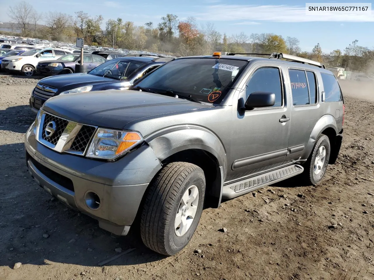 5N1AR18W65C771167 2005 Nissan Pathfinder Le