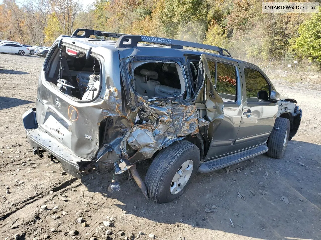 5N1AR18W65C771167 2005 Nissan Pathfinder Le