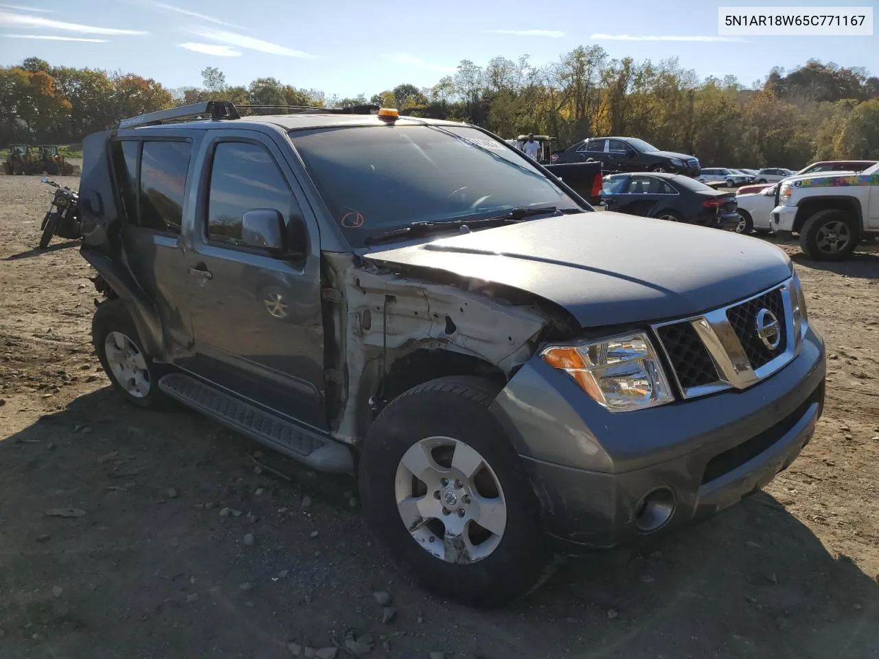 2005 Nissan Pathfinder Le VIN: 5N1AR18W65C771167 Lot: 79080204