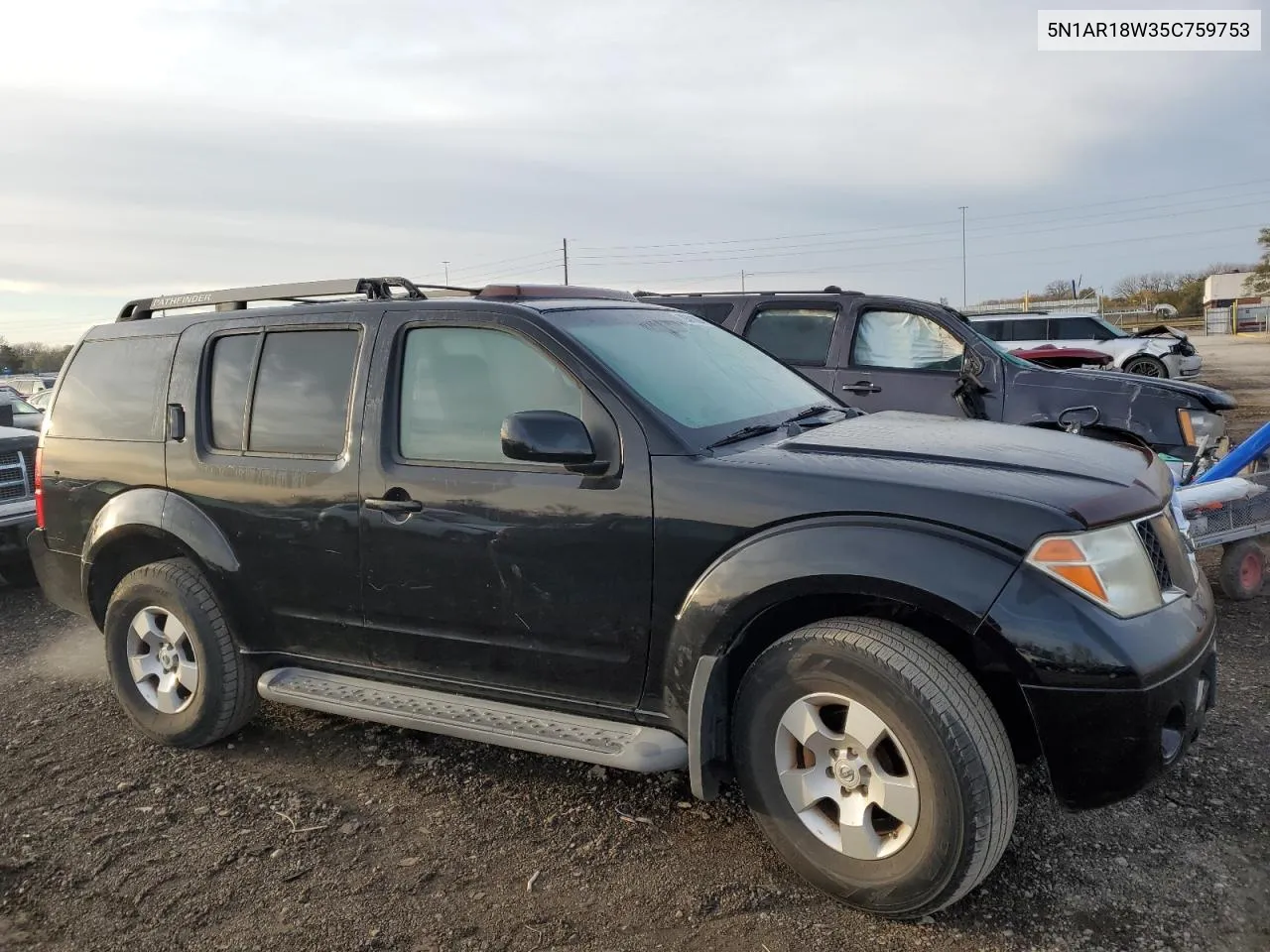 2005 Nissan Pathfinder Le VIN: 5N1AR18W35C759753 Lot: 79301004