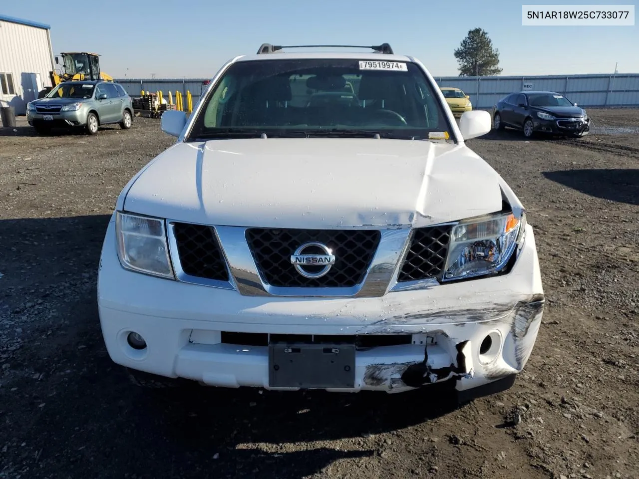 2005 Nissan Pathfinder Le VIN: 5N1AR18W25C733077 Lot: 79519974