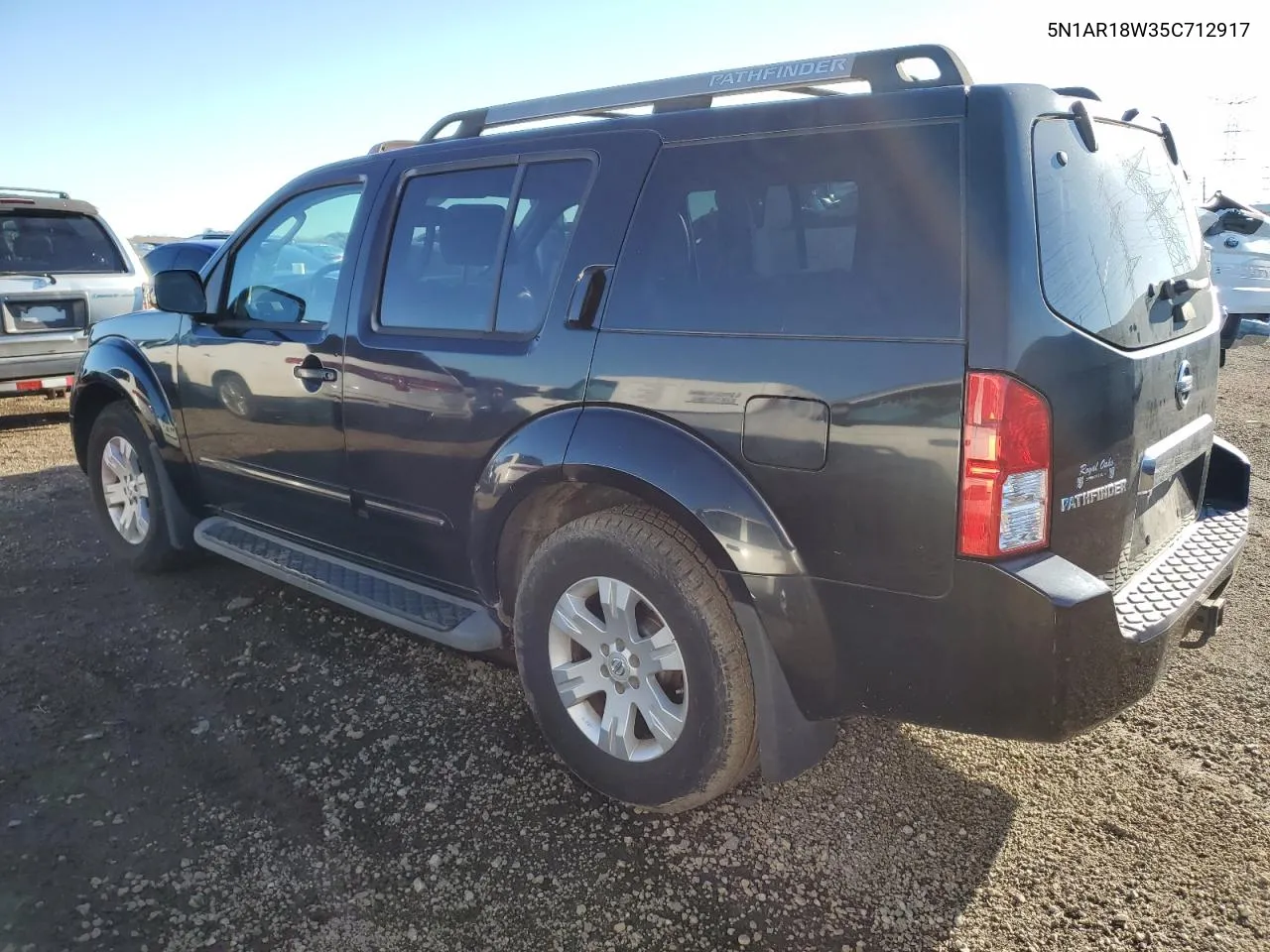 2005 Nissan Pathfinder Le VIN: 5N1AR18W35C712917 Lot: 79893234