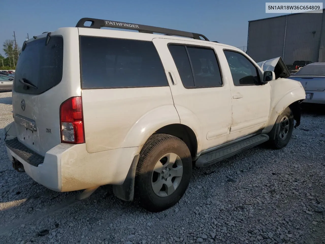 2006 Nissan Pathfinder Le VIN: 5N1AR18W36C654809 Lot: 53239833