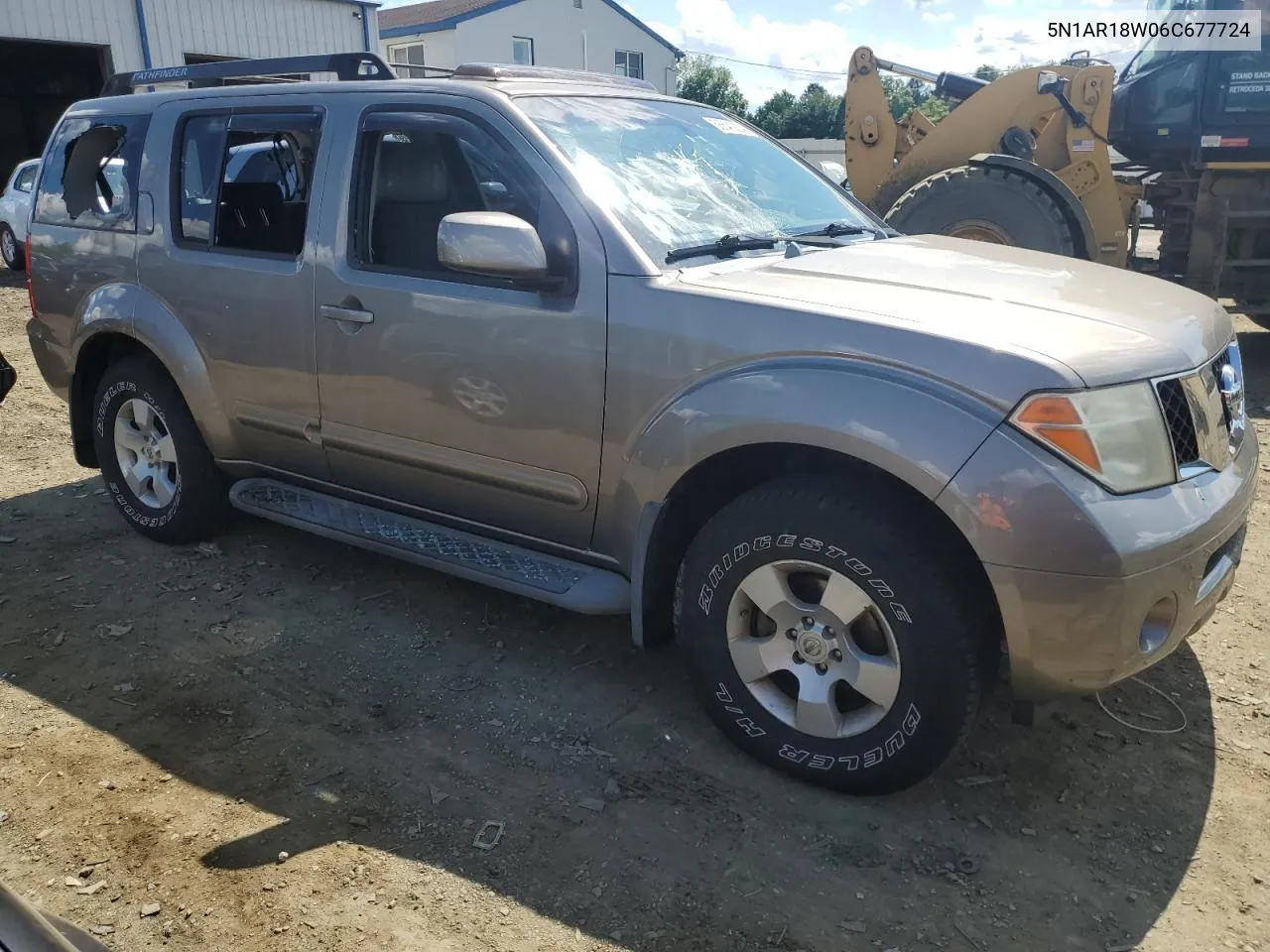 2006 Nissan Pathfinder Le VIN: 5N1AR18W06C677724 Lot: 56641204