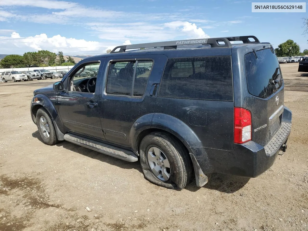 2006 Nissan Pathfinder Le VIN: 5N1AR18U56C629148 Lot: 60546604