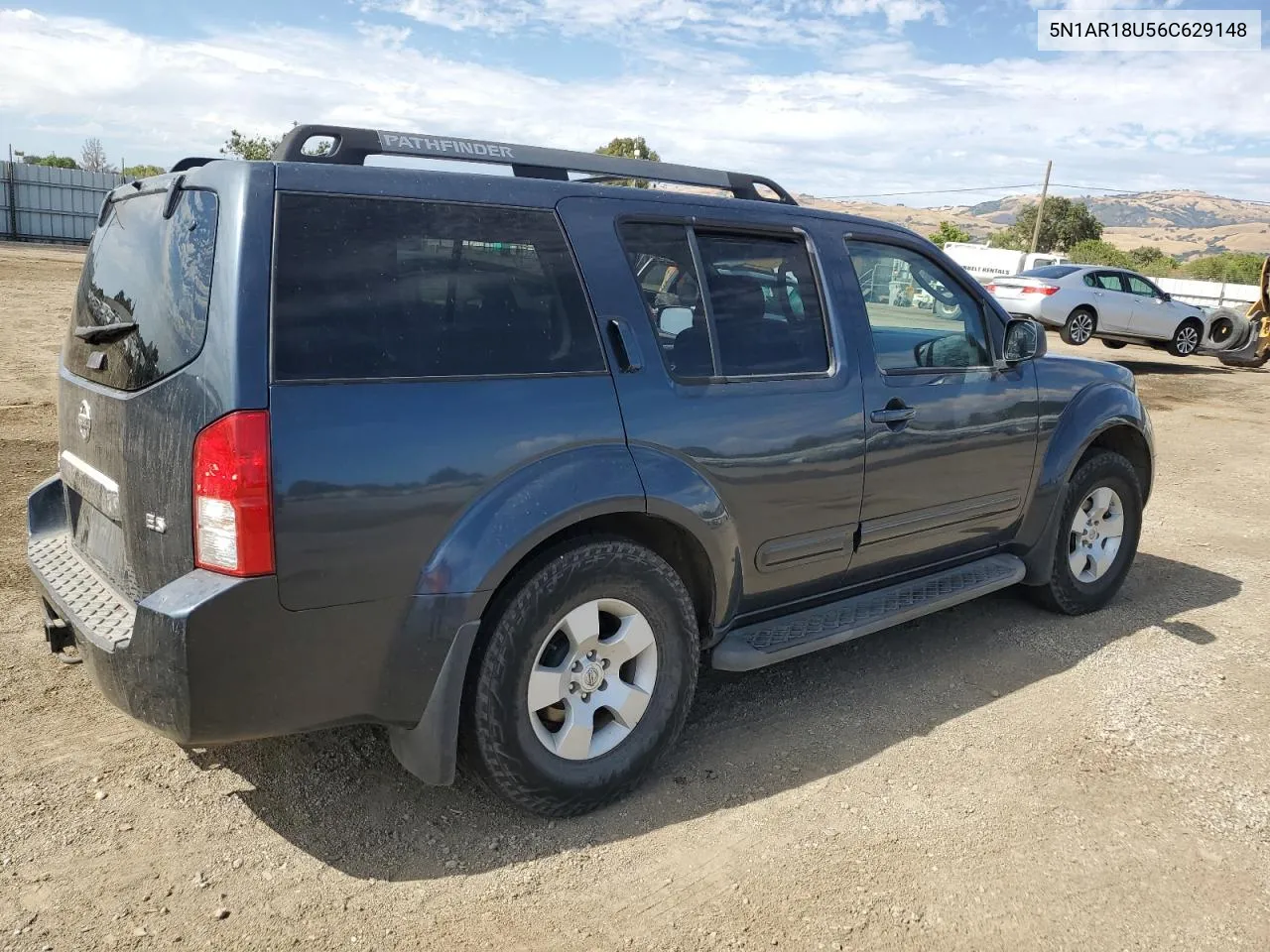 2006 Nissan Pathfinder Le VIN: 5N1AR18U56C629148 Lot: 60546604