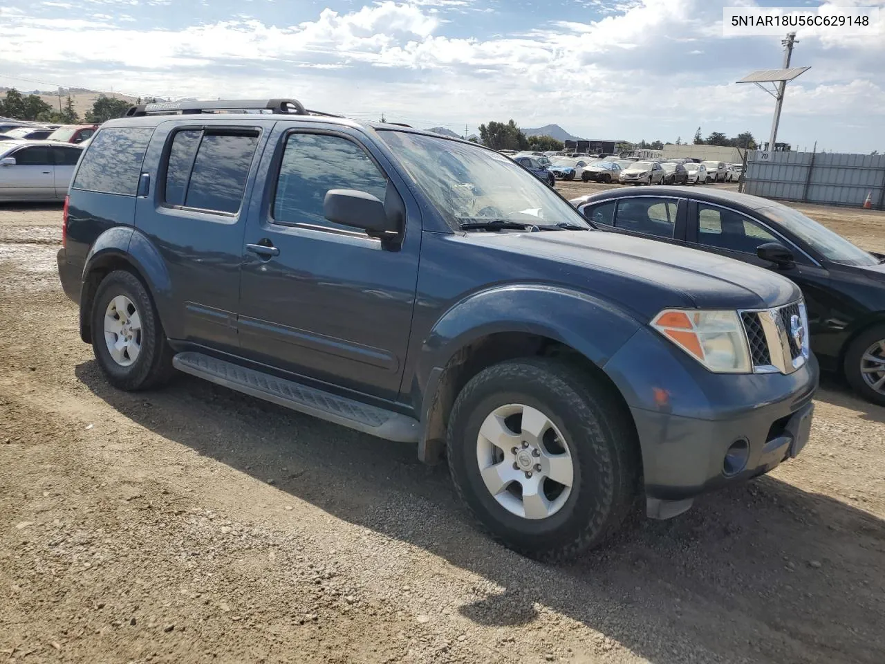 2006 Nissan Pathfinder Le VIN: 5N1AR18U56C629148 Lot: 60546604