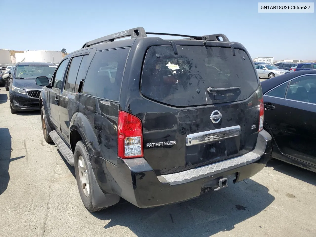 2006 Nissan Pathfinder Le VIN: 5N1AR18U26C665637 Lot: 64436364