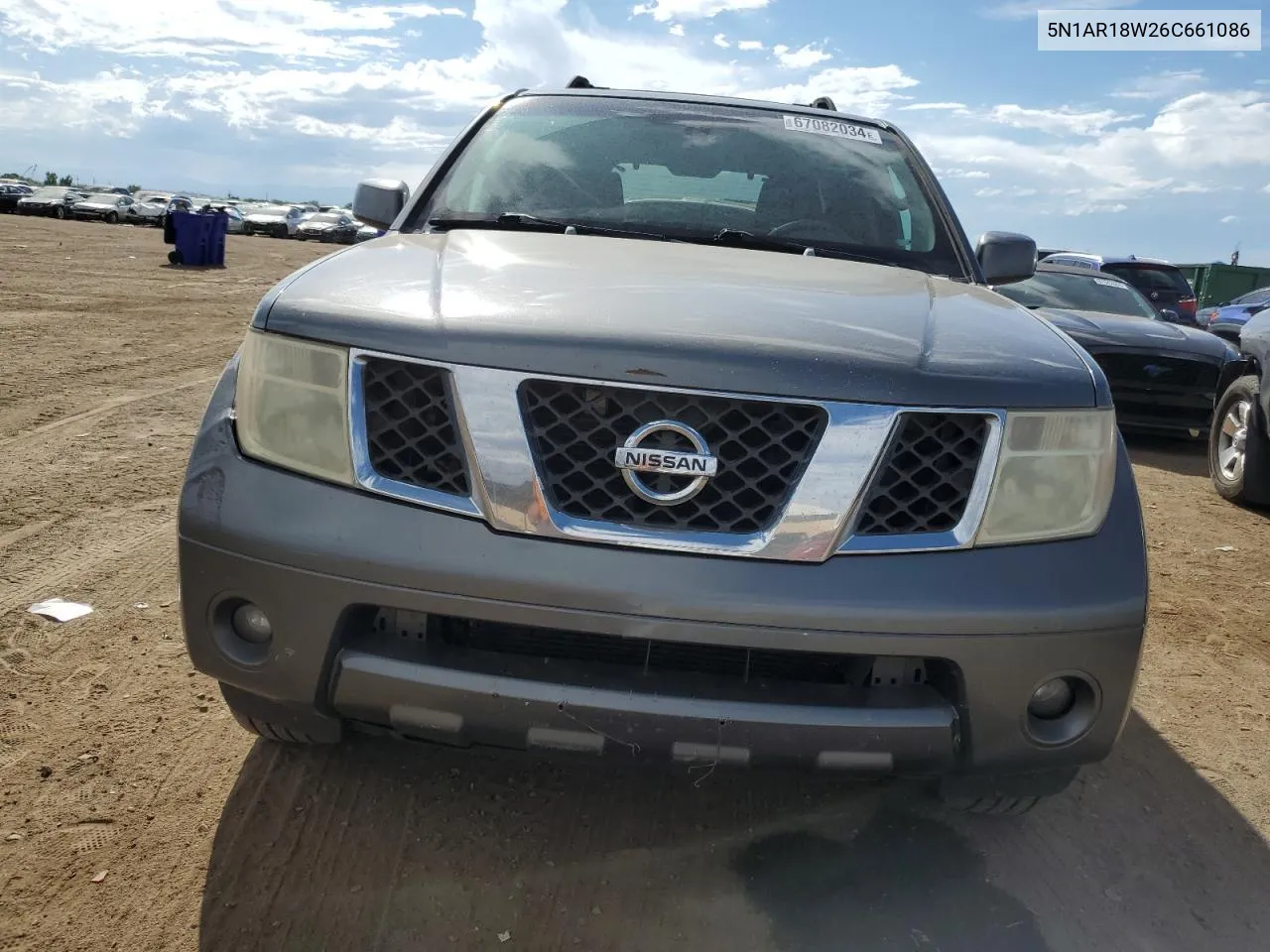 5N1AR18W26C661086 2006 Nissan Pathfinder Le