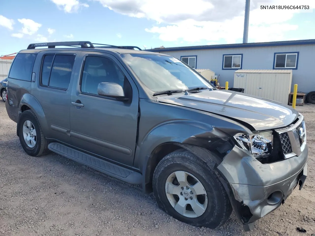 2006 Nissan Pathfinder Le VIN: 5N1AR18U96C644753 Lot: 67169784