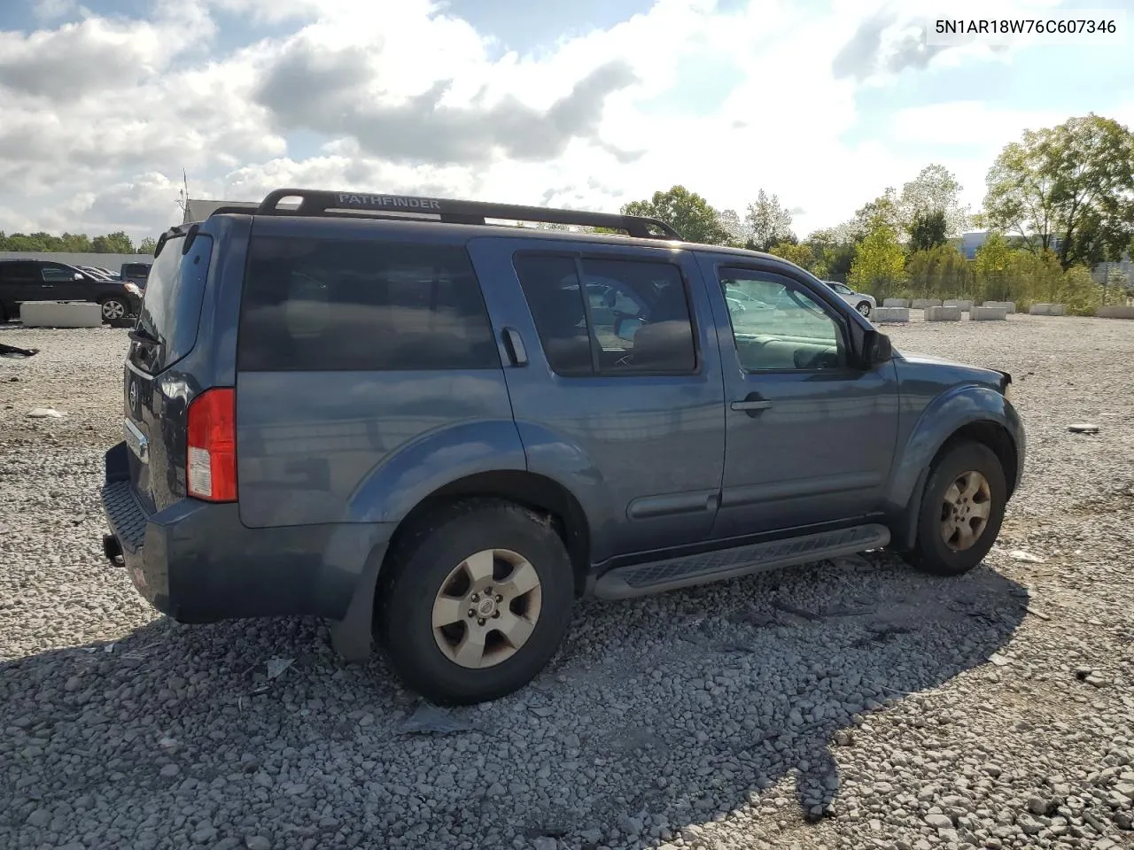 2006 Nissan Pathfinder Le VIN: 5N1AR18W76C607346 Lot: 68147224