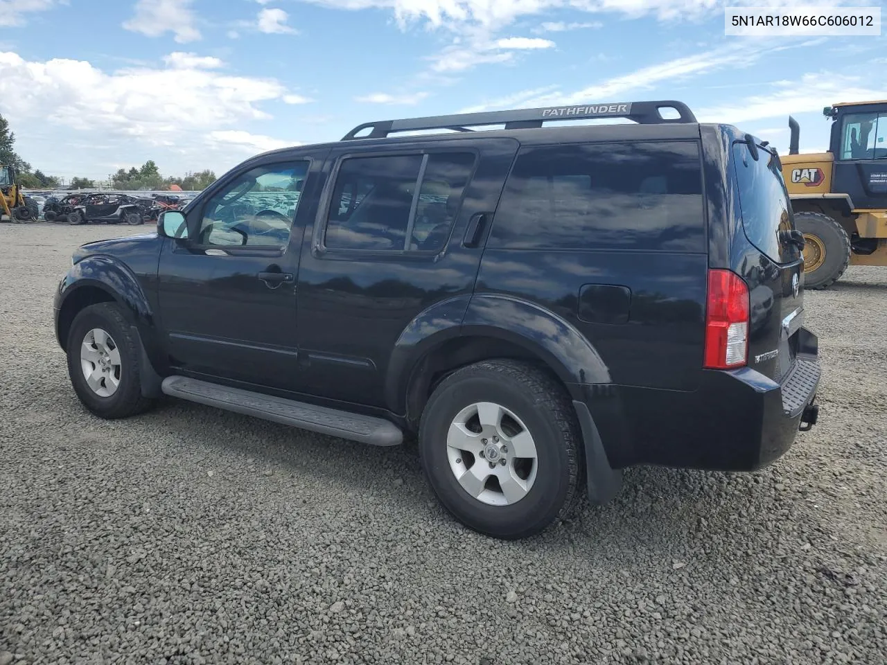 2006 Nissan Pathfinder Le VIN: 5N1AR18W66C606012 Lot: 68293394