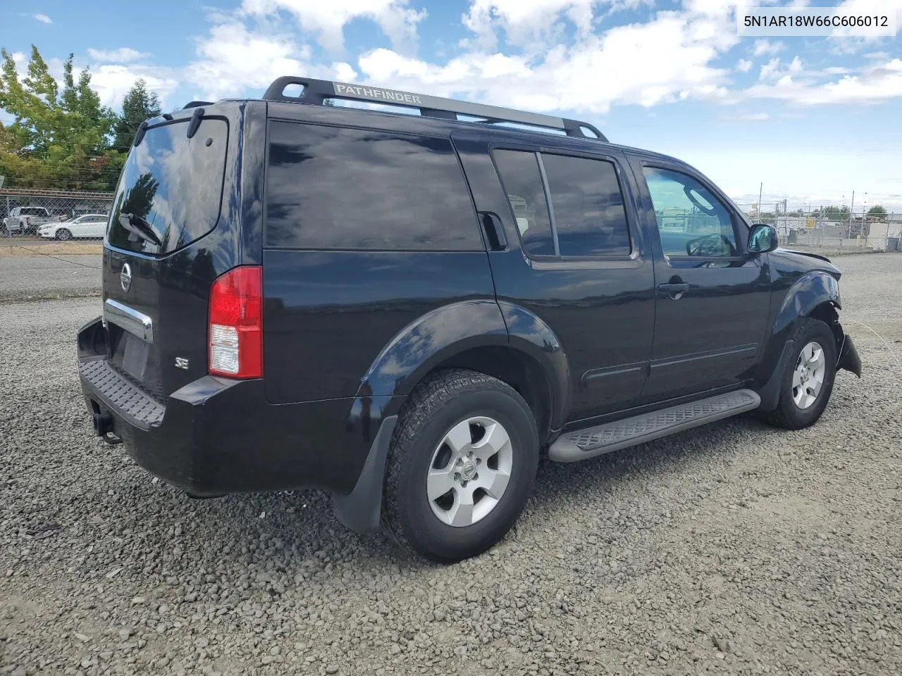 2006 Nissan Pathfinder Le VIN: 5N1AR18W66C606012 Lot: 68293394