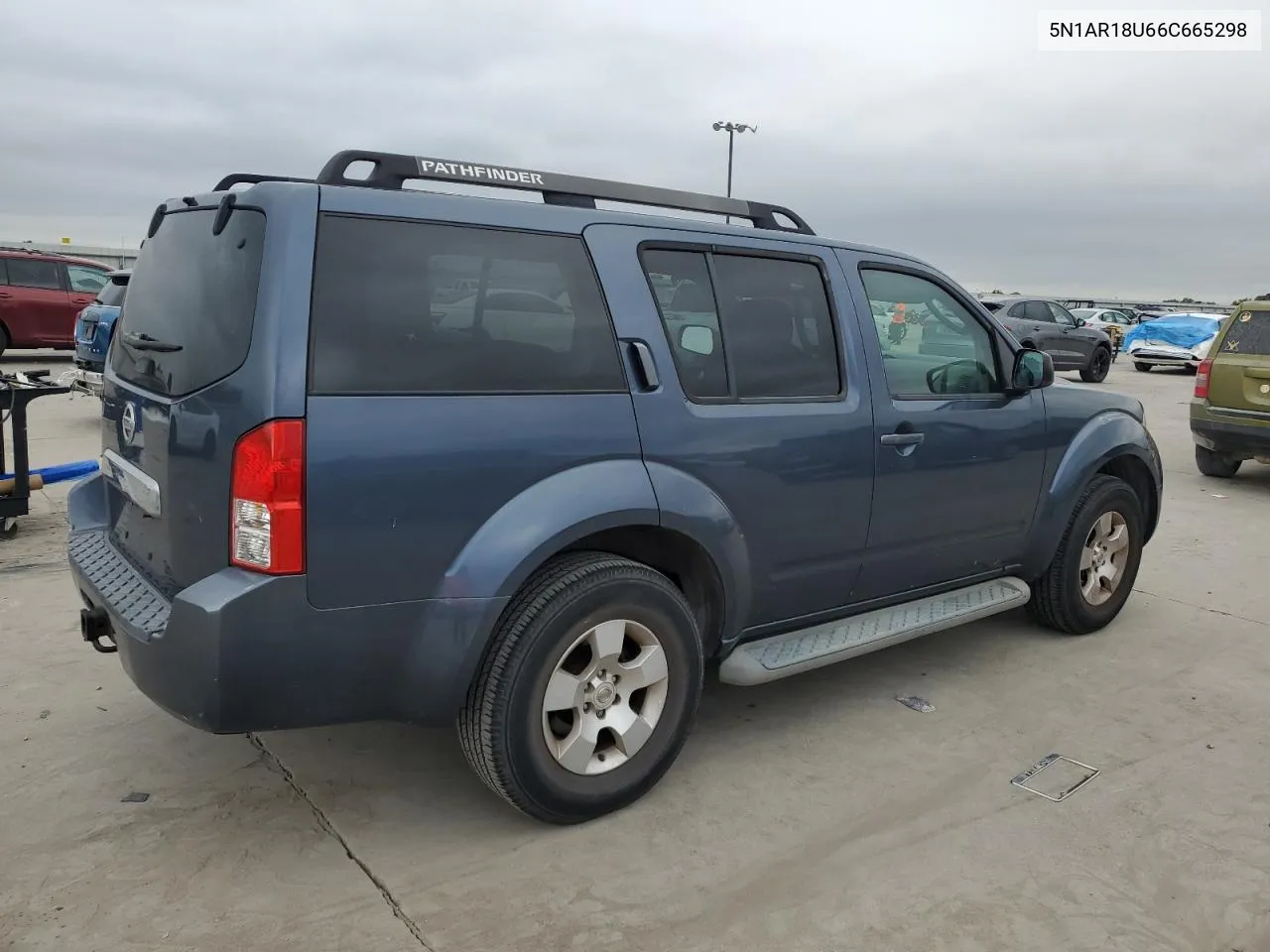 2006 Nissan Pathfinder Le VIN: 5N1AR18U66C665298 Lot: 71202144