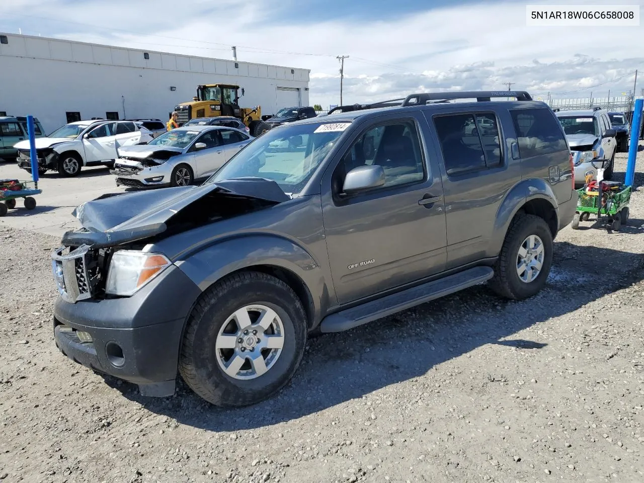 2006 Nissan Pathfinder Le VIN: 5N1AR18W06C658008 Lot: 71992814