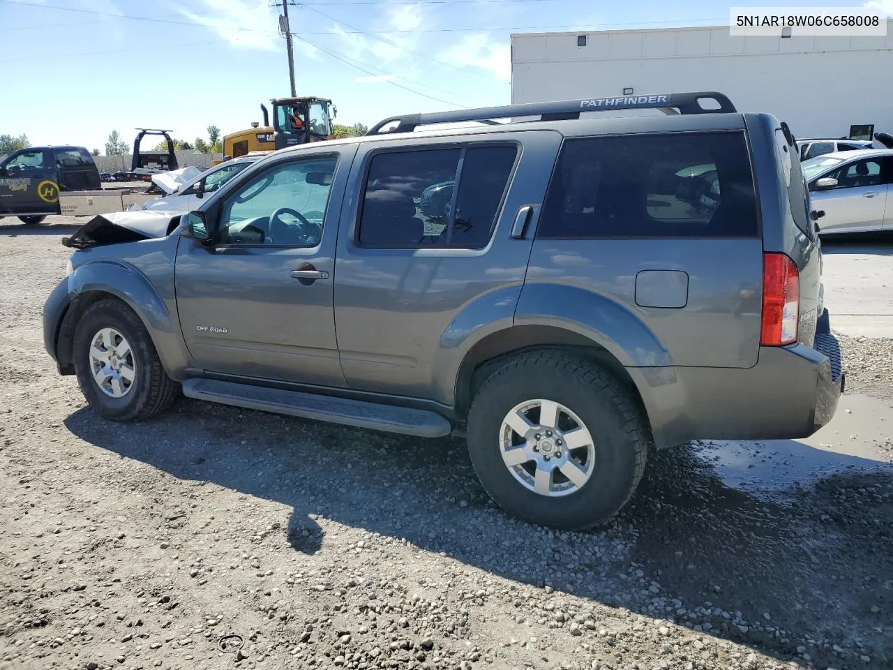 2006 Nissan Pathfinder Le VIN: 5N1AR18W06C658008 Lot: 71992814