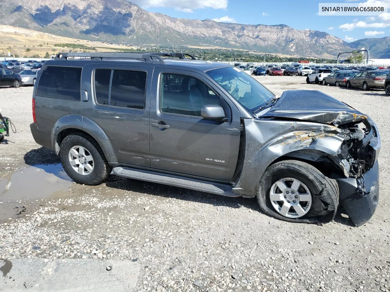 2006 Nissan Pathfinder Le VIN: 5N1AR18W06C658008 Lot: 71992814