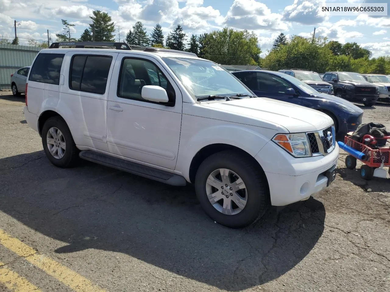 5N1AR18W96C655303 2006 Nissan Pathfinder Le