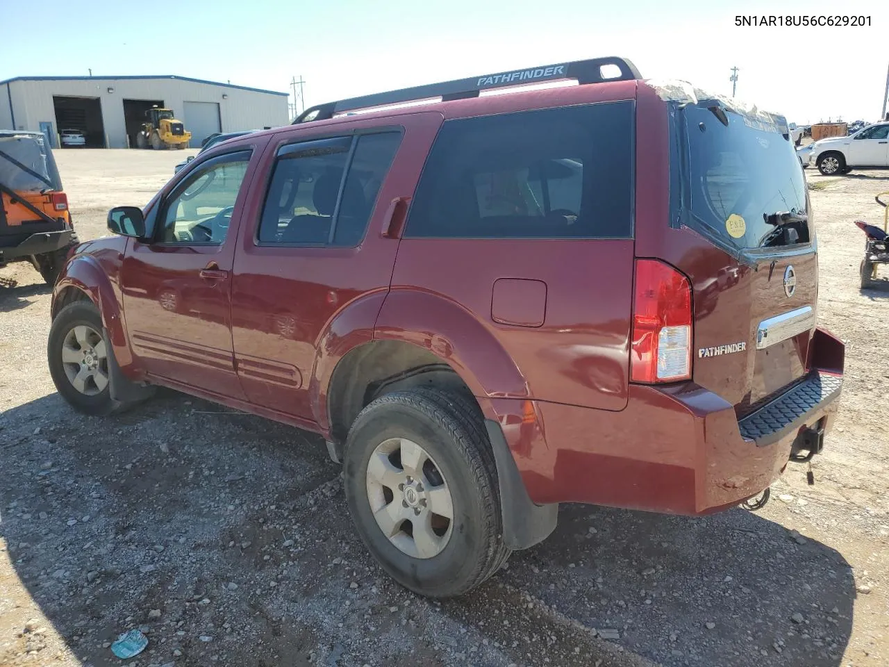 2006 Nissan Pathfinder Le VIN: 5N1AR18U56C629201 Lot: 72576604