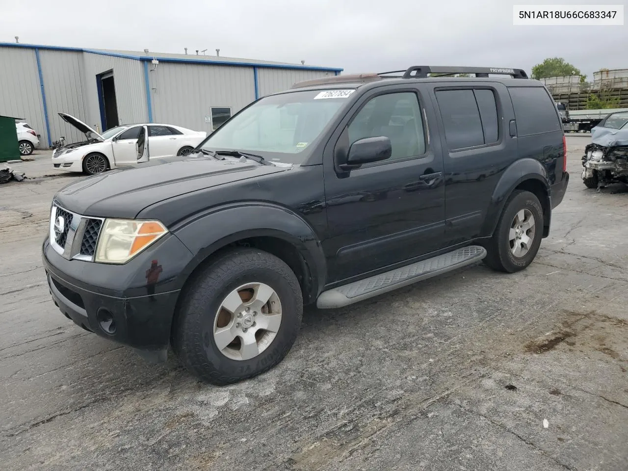 2006 Nissan Pathfinder Le VIN: 5N1AR18U66C683347 Lot: 72627854