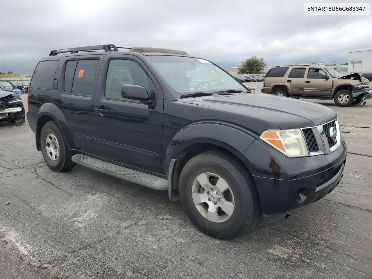 2006 Nissan Pathfinder Le VIN: 5N1AR18U66C683347 Lot: 72627854