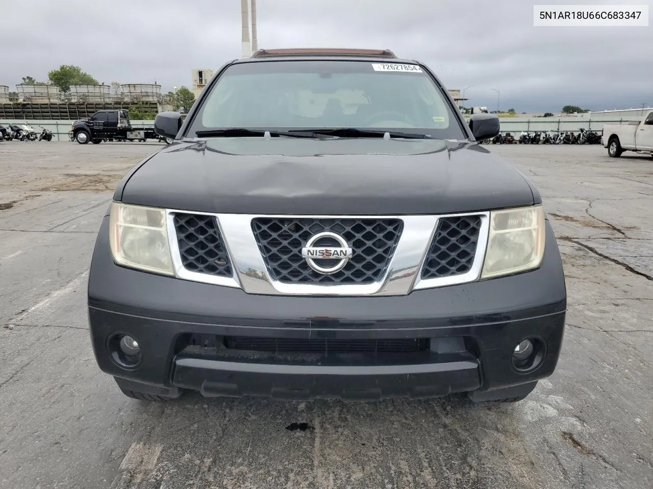 2006 Nissan Pathfinder Le VIN: 5N1AR18U66C683347 Lot: 72627854