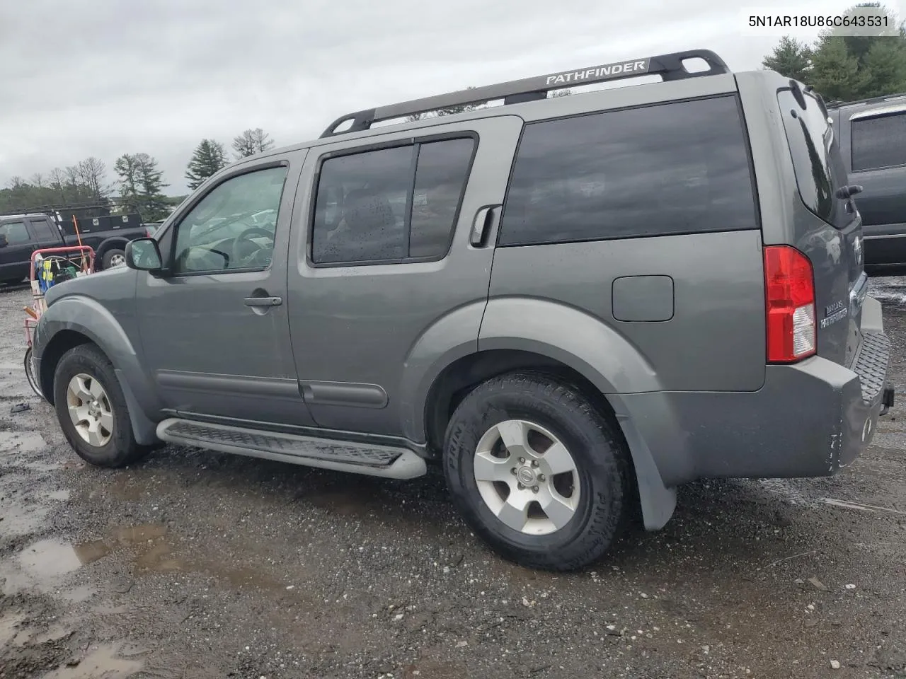 2006 Nissan Pathfinder Le VIN: 5N1AR18U86C643531 Lot: 73694334