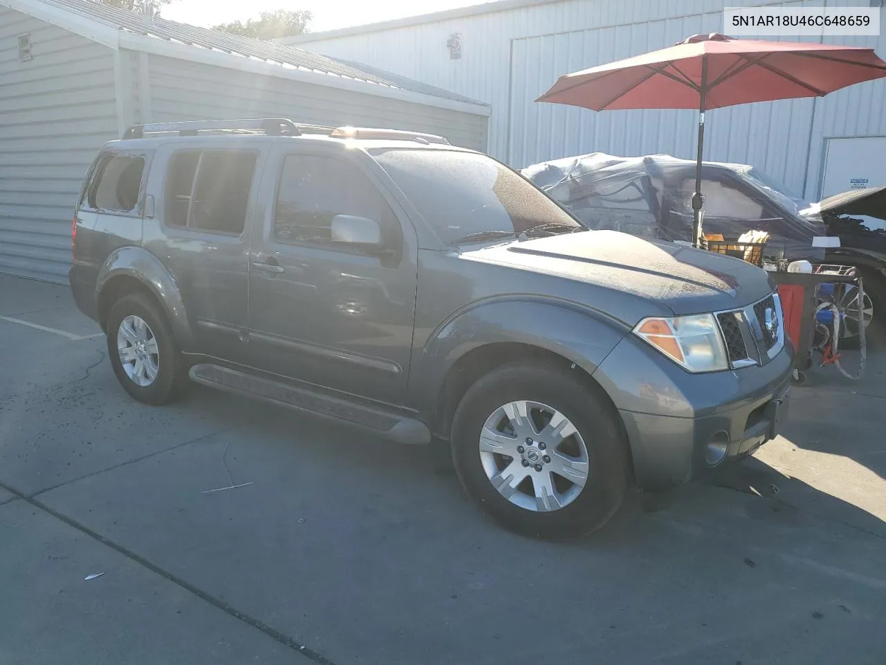 2006 Nissan Pathfinder Le VIN: 5N1AR18U46C648659 Lot: 76493684