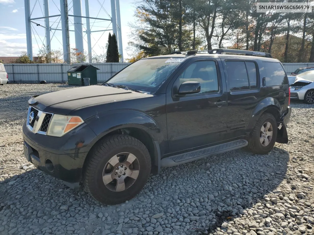 2006 Nissan Pathfinder Le VIN: 5N1AR18W56C656979 Lot: 78389374